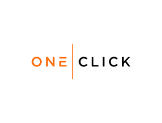 One Click logo design by ndaru