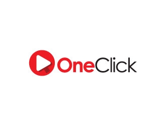 One Click logo design by gipanuhotko