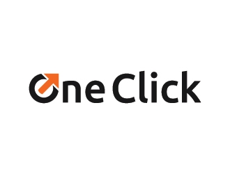 One Click logo design by Fear