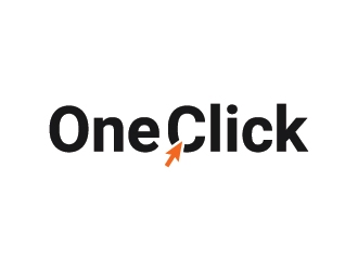 One Click logo design by Fear