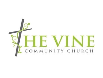 The Vine Community Church logo design by logoguy