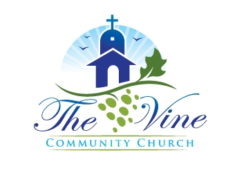 The Vine Community Church logo design by REDCROW