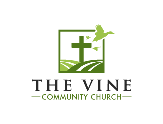 The Vine Community Church logo design by pencilhand