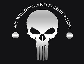 AK Welding and Fabrication logo design by PrimalGraphics