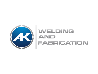 AK Welding and Fabrication logo design by p0peye