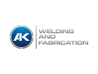 AK Welding and Fabrication logo design by p0peye