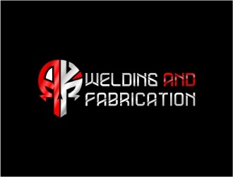 AK Welding and Fabrication logo design by berewira