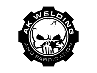 AK Welding and Fabrication logo design by torresace