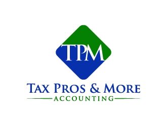 Tax Pros & More logo design by Creativeminds