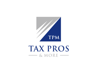 Tax Pros & More logo design by EkoBooM