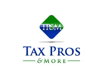 Tax Pros & More logo design by BrainStorming