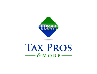 Tax Pros & More logo design by BrainStorming