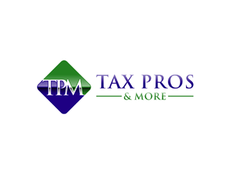 Tax Pros & More logo design by johana