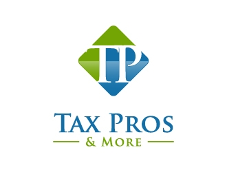 Tax Pros & More logo design by labo