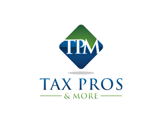 Tax Pros & More logo design by EkoBooM