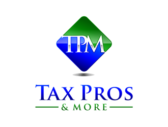 Tax Pros & More logo design by alby