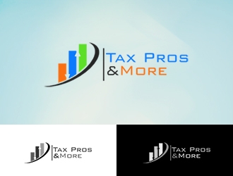 Tax Pros & More logo design by Pram