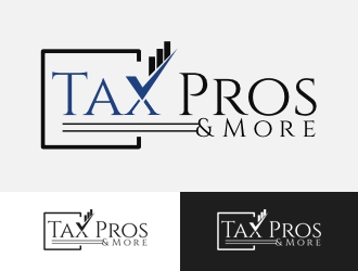 Tax Pros & More logo design by Pram