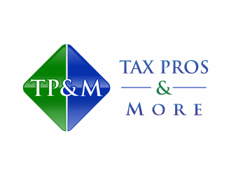 Tax Pros & More logo design by up2date