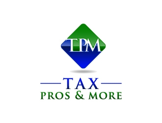 Tax Pros & More logo design by dibyo