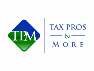 Tax Pros & More logo design by up2date