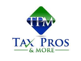 Tax Pros & More logo design by design_brush