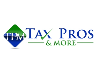 Tax Pros & More logo design by design_brush