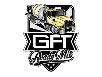 GFT Ready Mix  logo design by Godvibes