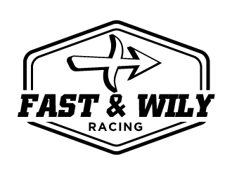 Fast & Wily Racing logo design by cybil