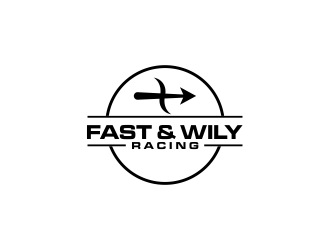 Fast & Wily Racing logo design by oke2angconcept