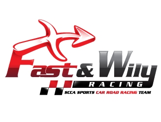 Fast & Wily Racing logo design by Suvendu