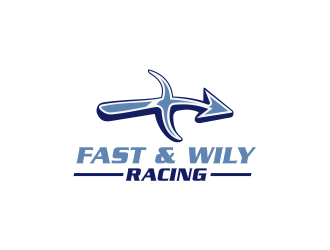 Fast & Wily Racing logo design by Kruger