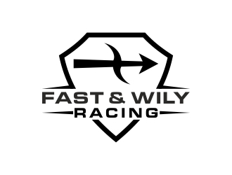 Fast & Wily Racing logo design by dibyo