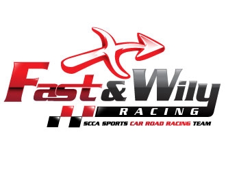 Fast & Wily Racing logo design by Suvendu