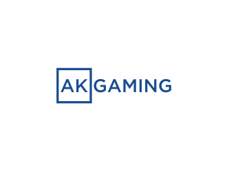 AK Gaming logo design by blessings