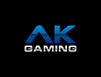 AK Gaming logo design by lexipej