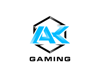 AK Gaming logo design by evdesign