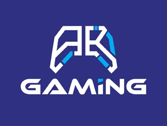 AK Gaming logo design by MAXR