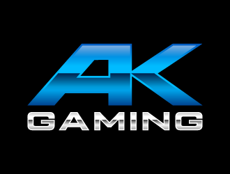 AK Gaming logo design by lestatic22