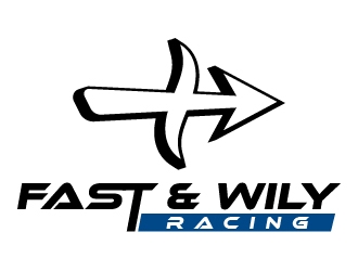 Fast & Wily Racing logo design by cybil