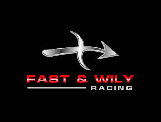 Fast & Wily Racing logo design by tukangngaret