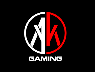 AK Gaming logo design by Ultimatum