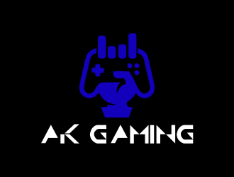 AK Gaming logo design by JessicaLopes