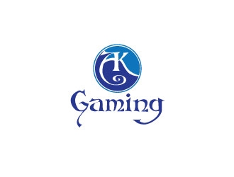 AK Gaming logo design by KJam