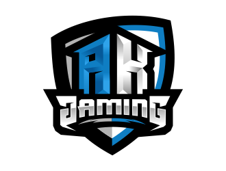 AK Gaming logo design by ArniArts