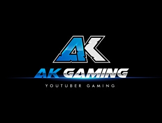 AK Gaming logo design by fillintheblack