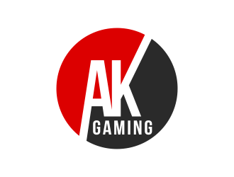 AK Gaming logo design by graphicstar