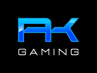 AK Gaming logo design by Chupacabra