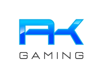 AK Gaming logo design by Chupacabra