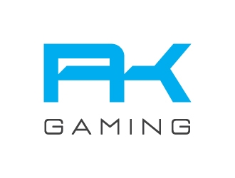 AK Gaming logo design by Chupacabra